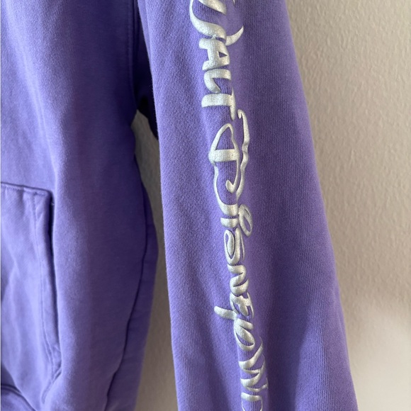 Disney Lavender Hoodie with Mickey and Friends Size XS - Picture 5 of 6